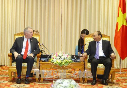 Thủ tướng Nguyễn Xuân Phúc tiếp Đại sứ Hoa Kỳ chào từ biệt 